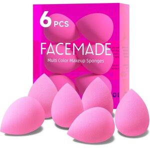 6 PCS Makeup Sponges Set, Makeup Sponges for Foundation, Latex Free
